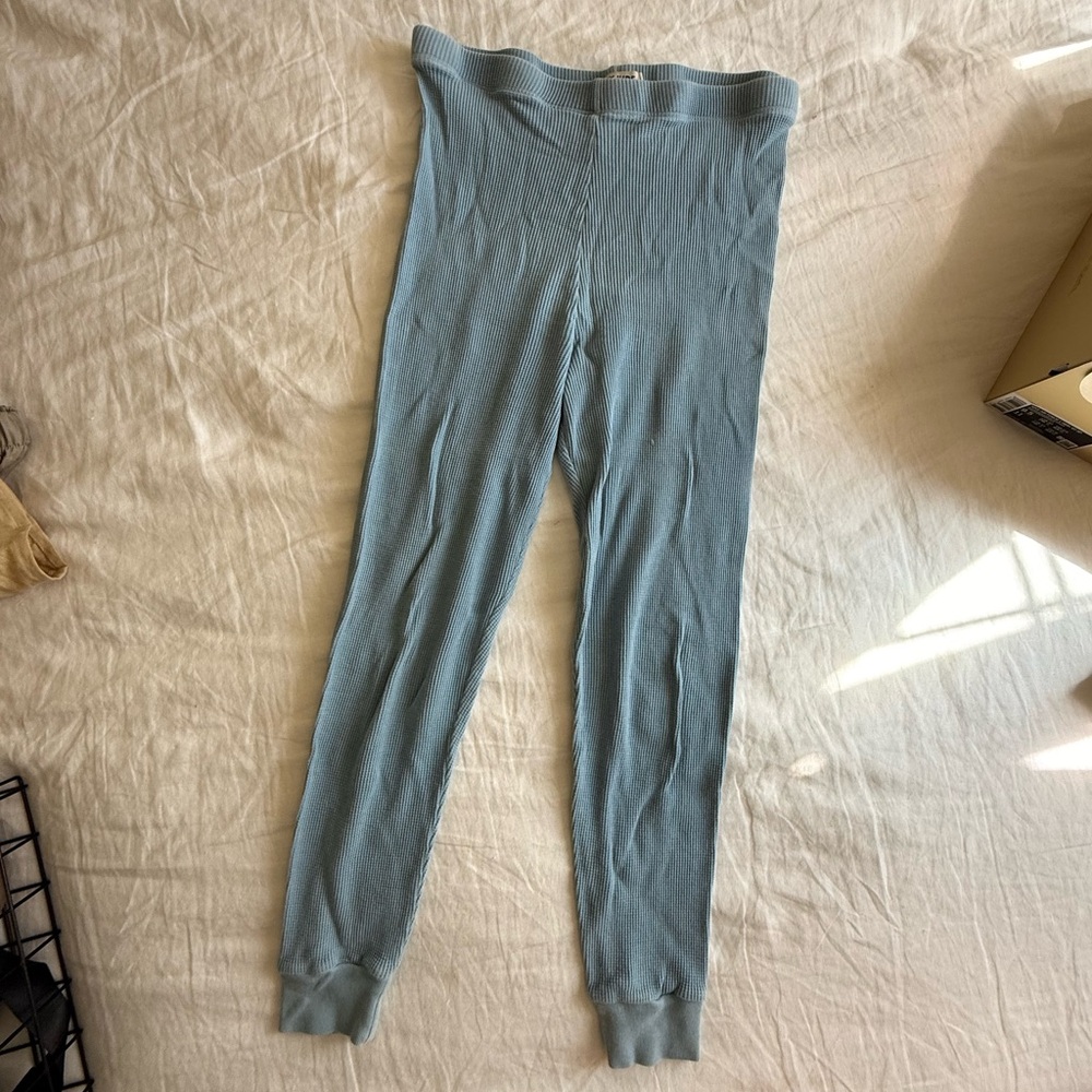 Rudy Jude Sky Blue Thermal Pants, Sz Medium